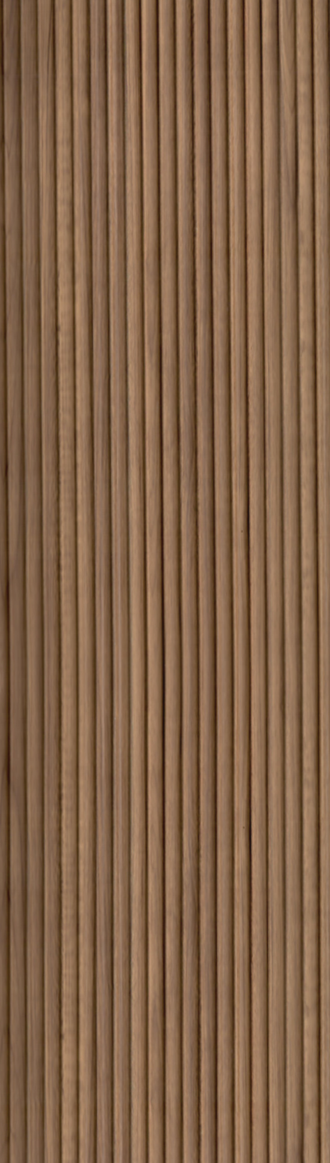 Golden teak wood-grain reeded wall panel MN 91220