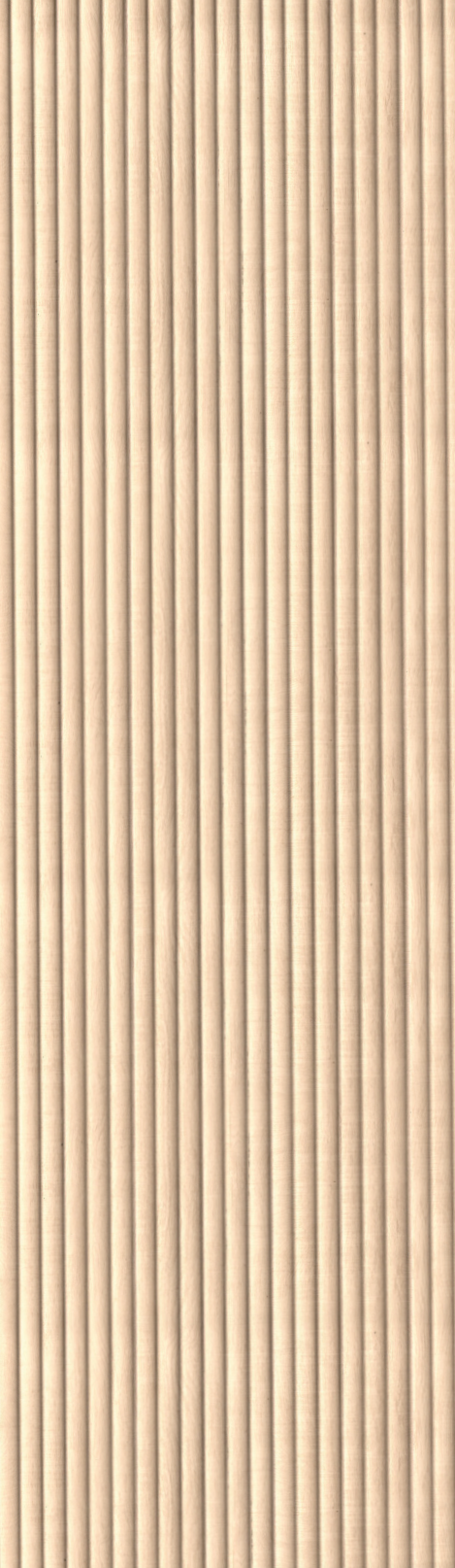 Mystic Woodique beige fluted wood-grain louver panel 91222