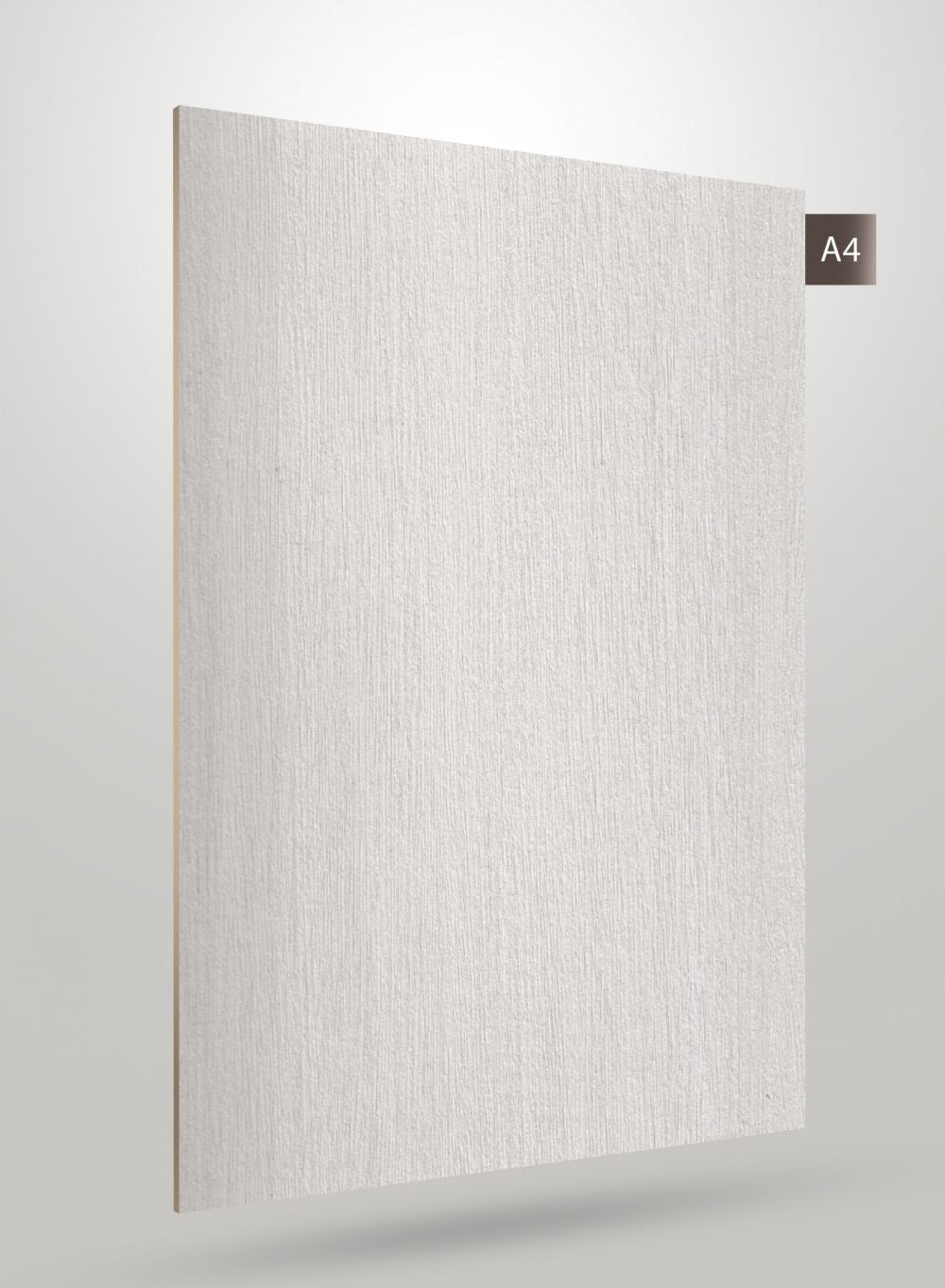 Multi-coloured wood grain decorative laminate with matte finish and textured surface, showing vertical wood pattern and