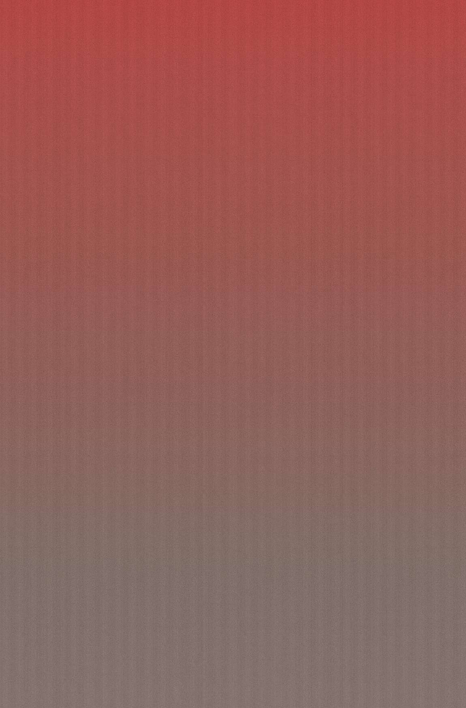 Gradient laminate fading from rich crimson red at the top to soft mauve-grey at the bottom, matte finish.