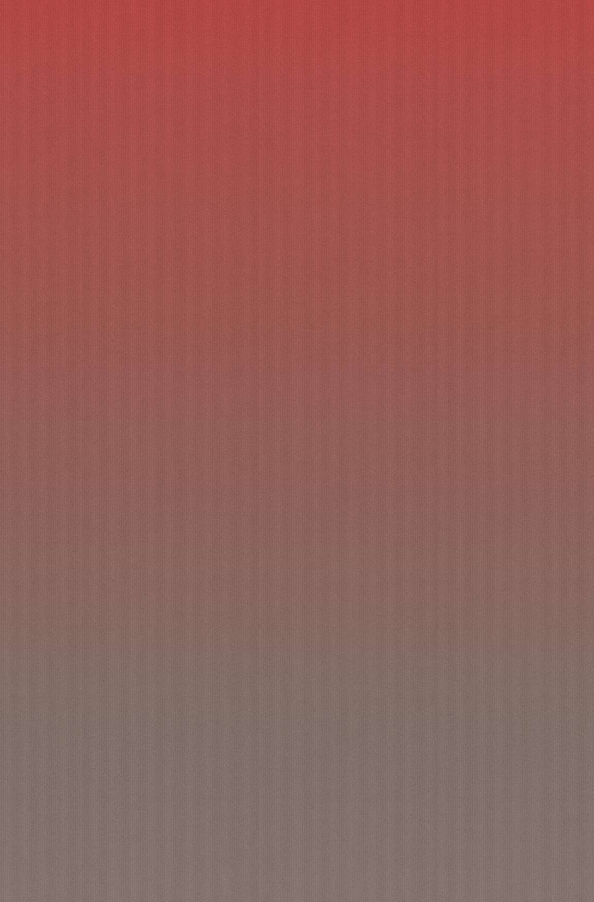 Gradient laminate fading from rich crimson red at the top to soft mauve-grey at the bottom, matte finish.