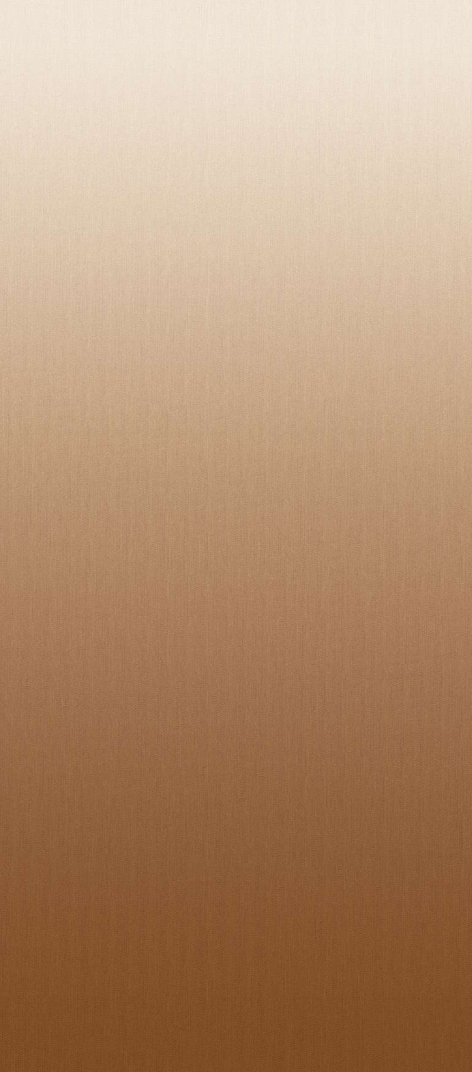 Gradient laminate transitioning from cream at the top to warm amber brown at the bottom, matte finish.