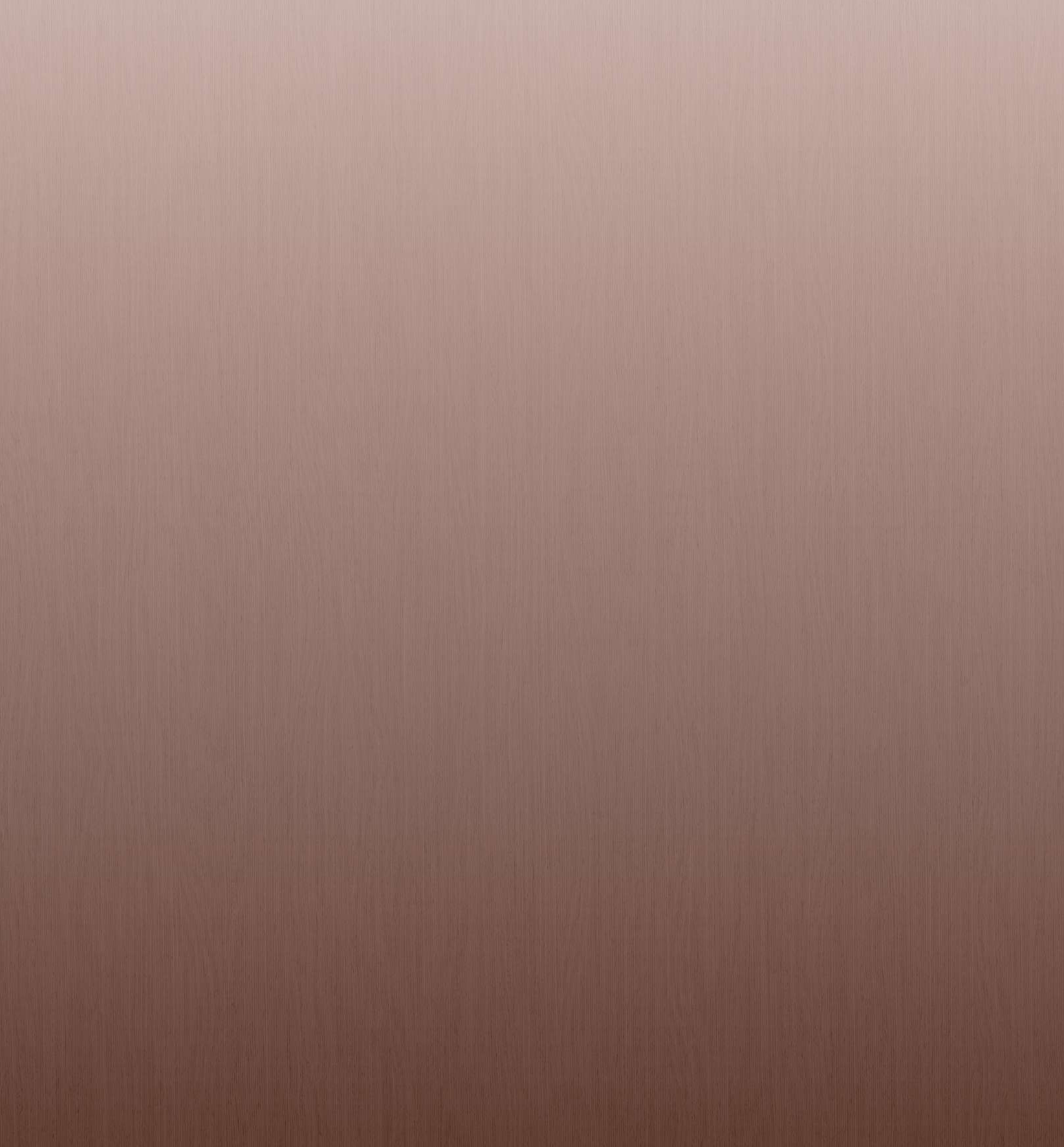 Gradient laminate fading from dusty rose at the top to warm copper at the bottom, matte finish.