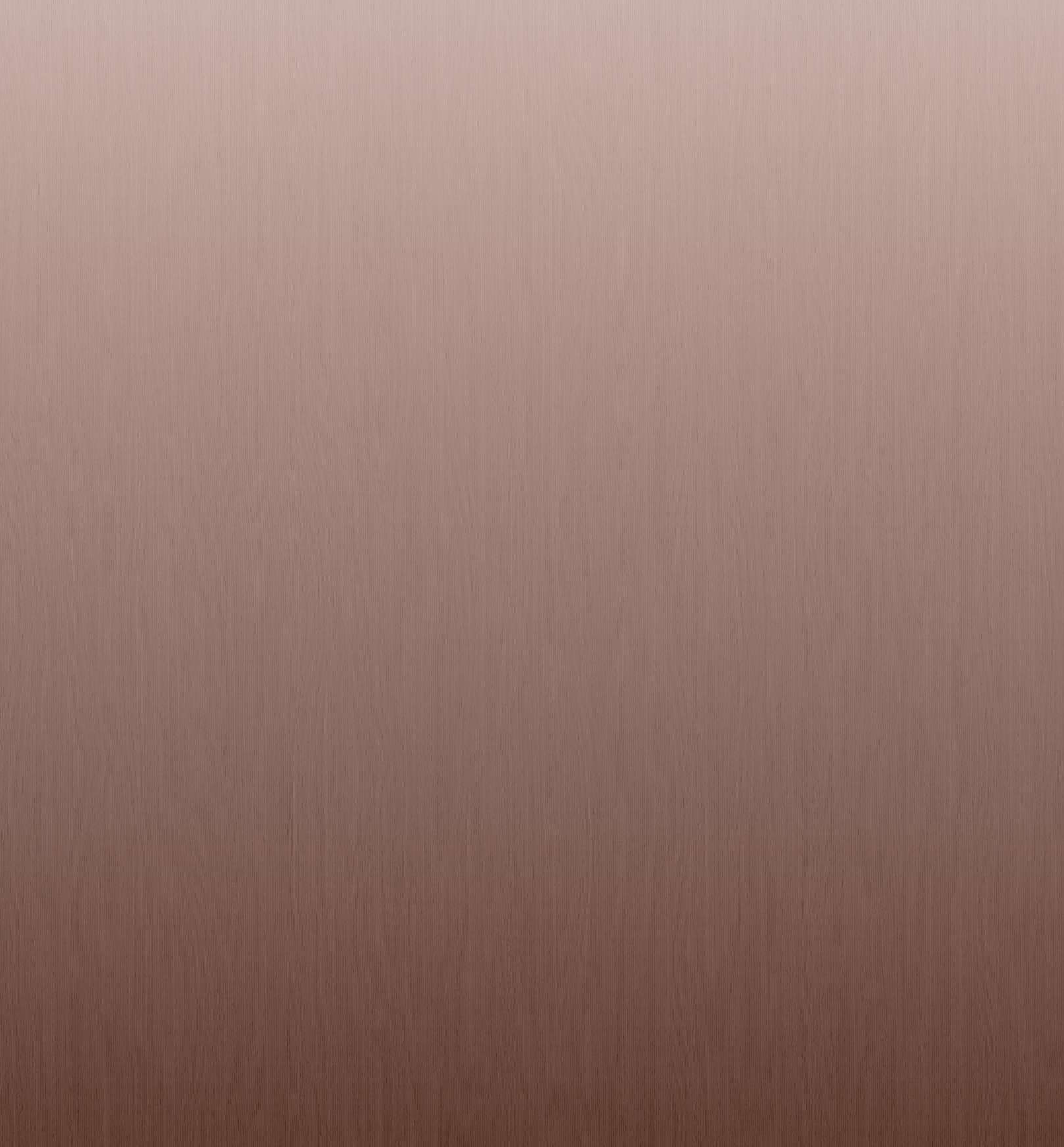 Gradient laminate fading from dusty rose at the top to warm copper at the bottom, matte finish.