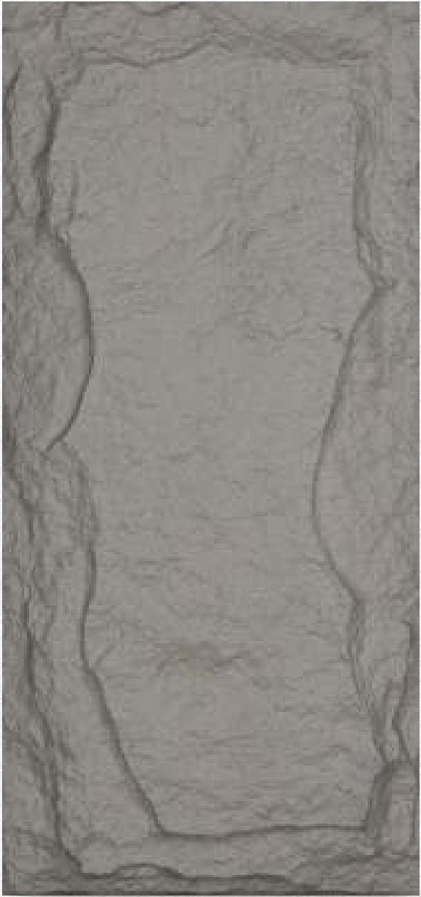 Superstone Mega Stone Cement Grey PU stone panel