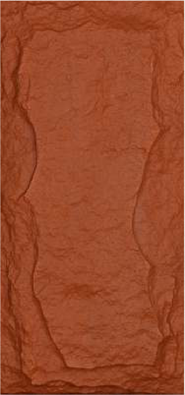 Superstone Mega Stone Pumpkin Orange PU stone panel