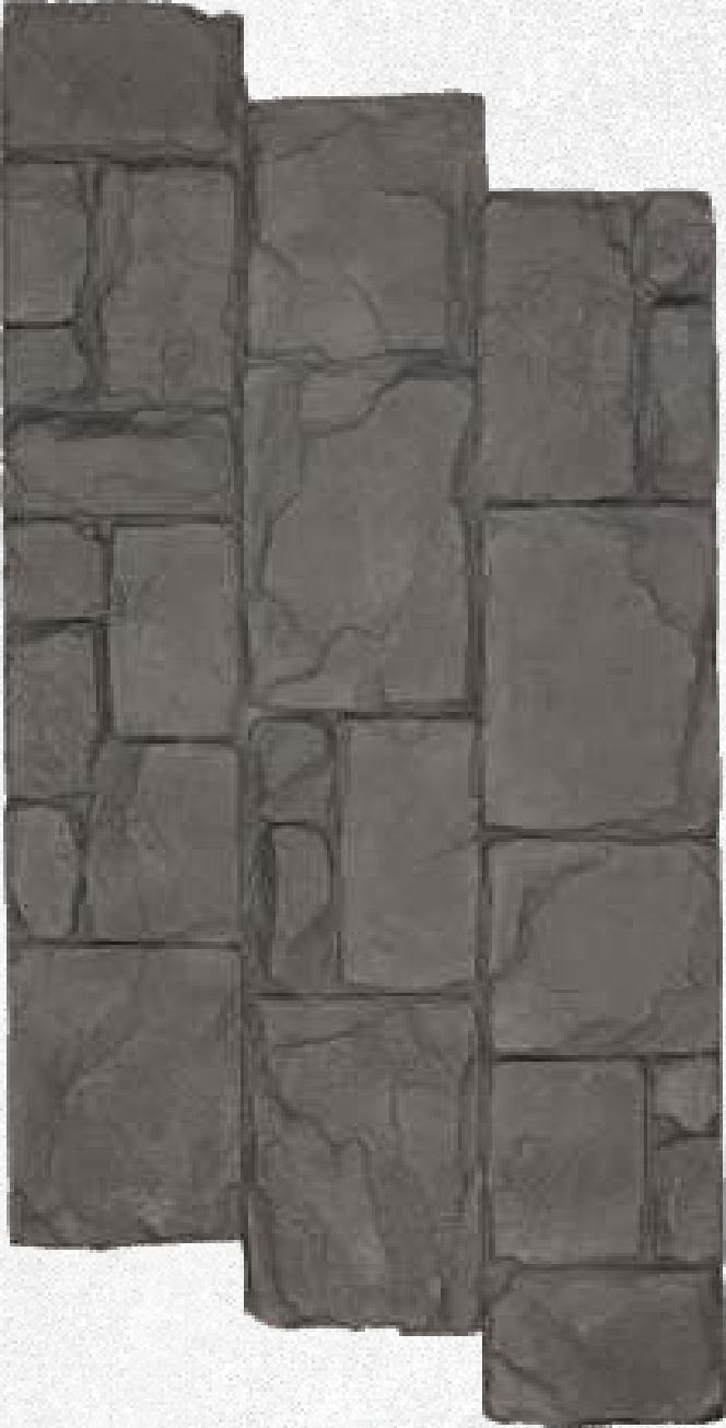 Superstone Terrado Stone Cement Grey PU stone panel