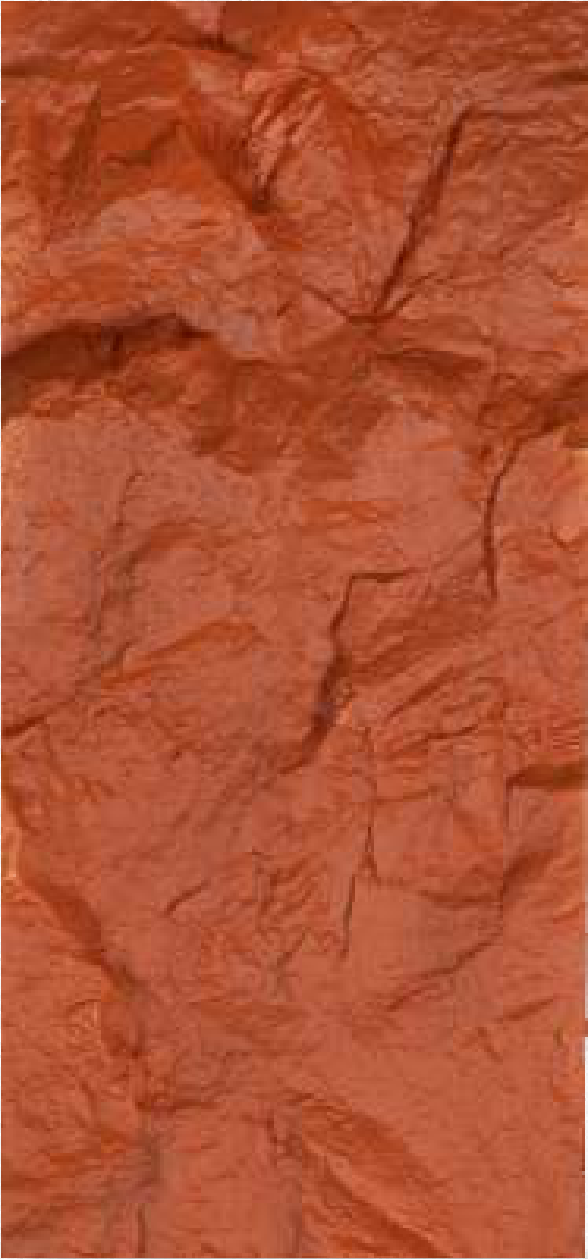 Superstone Turkey Stone Pumpkin Orange PU stone panel