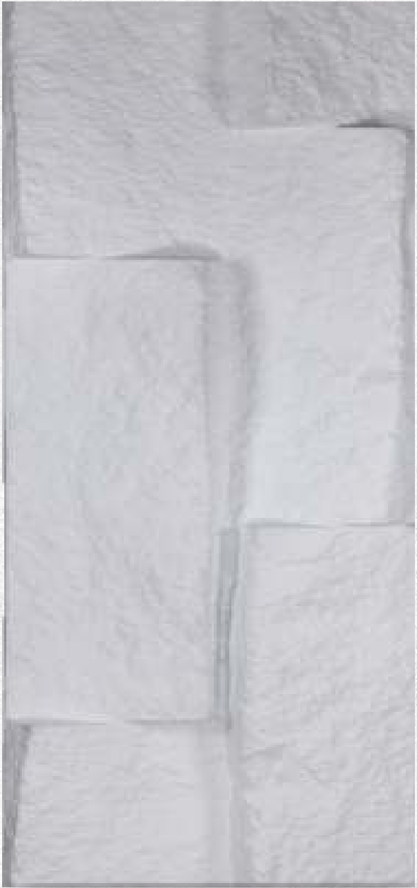 Superstone Greek Stone Ice White PU stone panel