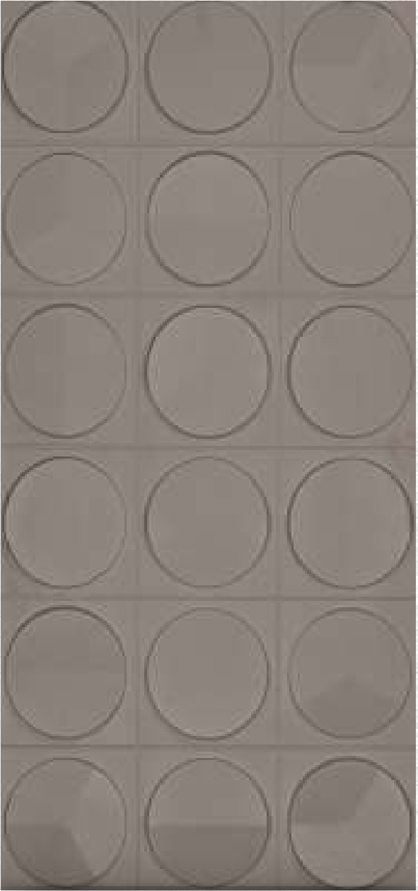 Superstone Opera Rounds Charcoal Black PU stone panel