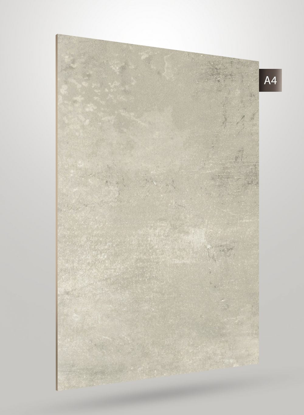 Beige marble laminate with subtle texture and high gloss finish, showcasing stone pattern and smooth surface, decorative