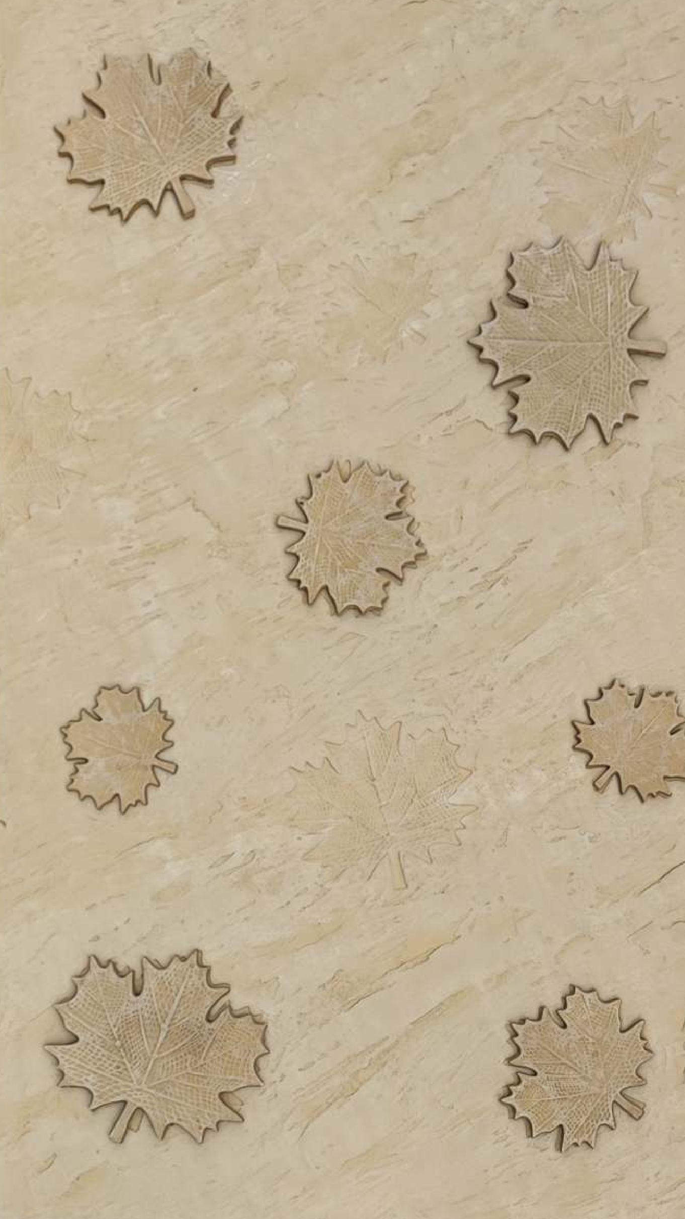 Rockoera Rock Leaf 203 Beige FRP stone wall panel