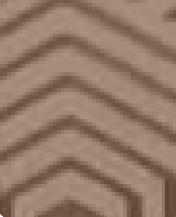 Brown Charcoal Louver Panel Designer 8x2 Ft - Rc 3309