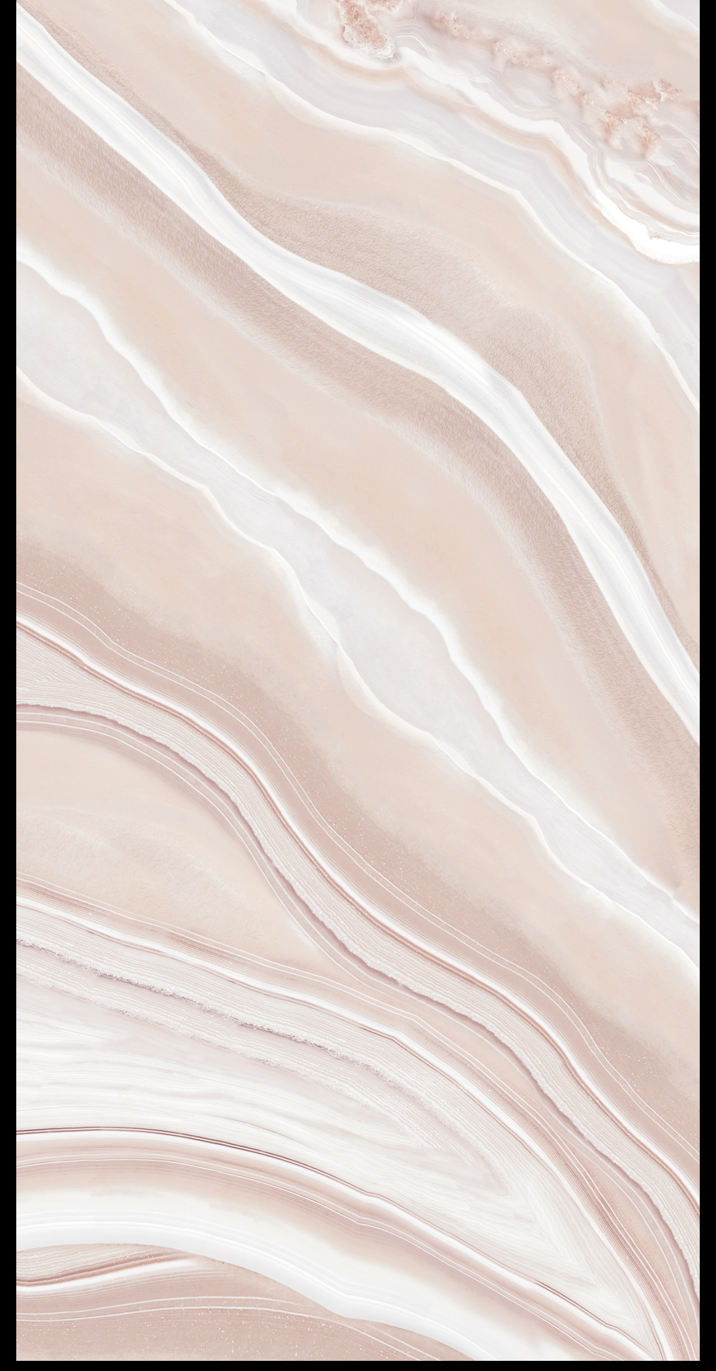 Revo Rose Quartz Flow digital laminate, a flowing pink-and-white marble reminiscent of rose quartz