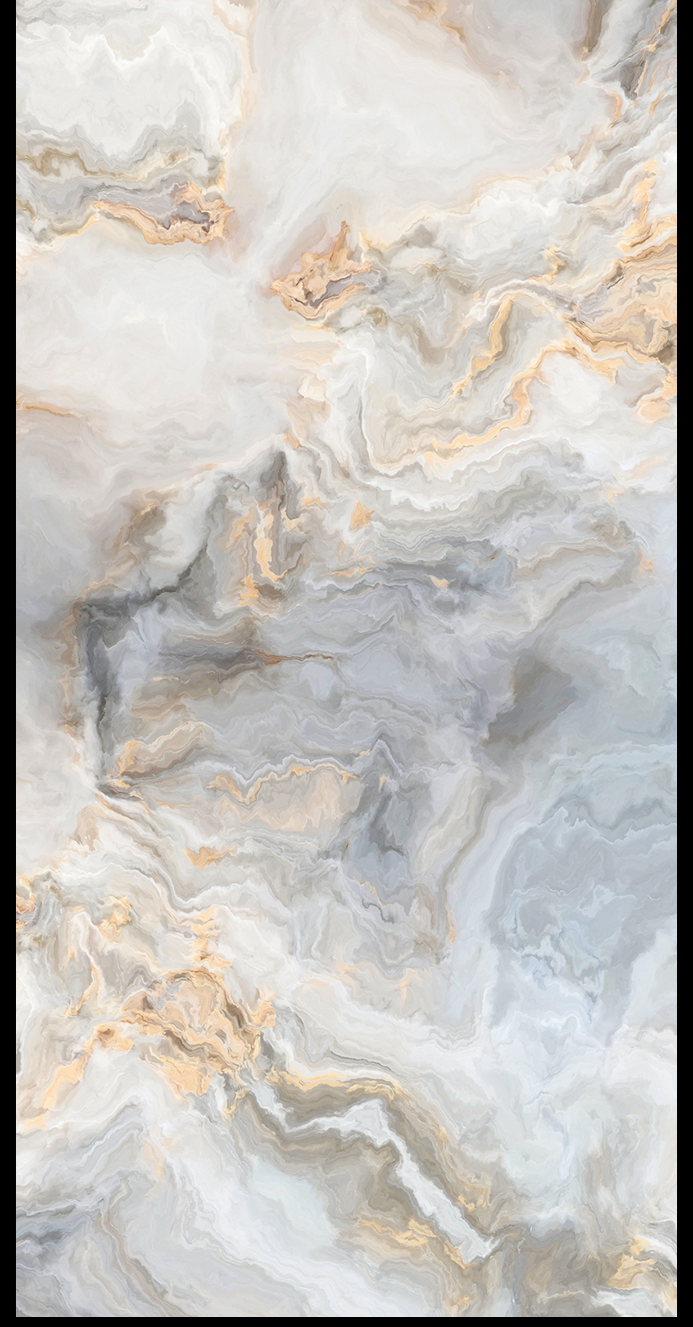 Revo Grey Gold Drift digital laminate, a soft grey marble drift with fine gold veining