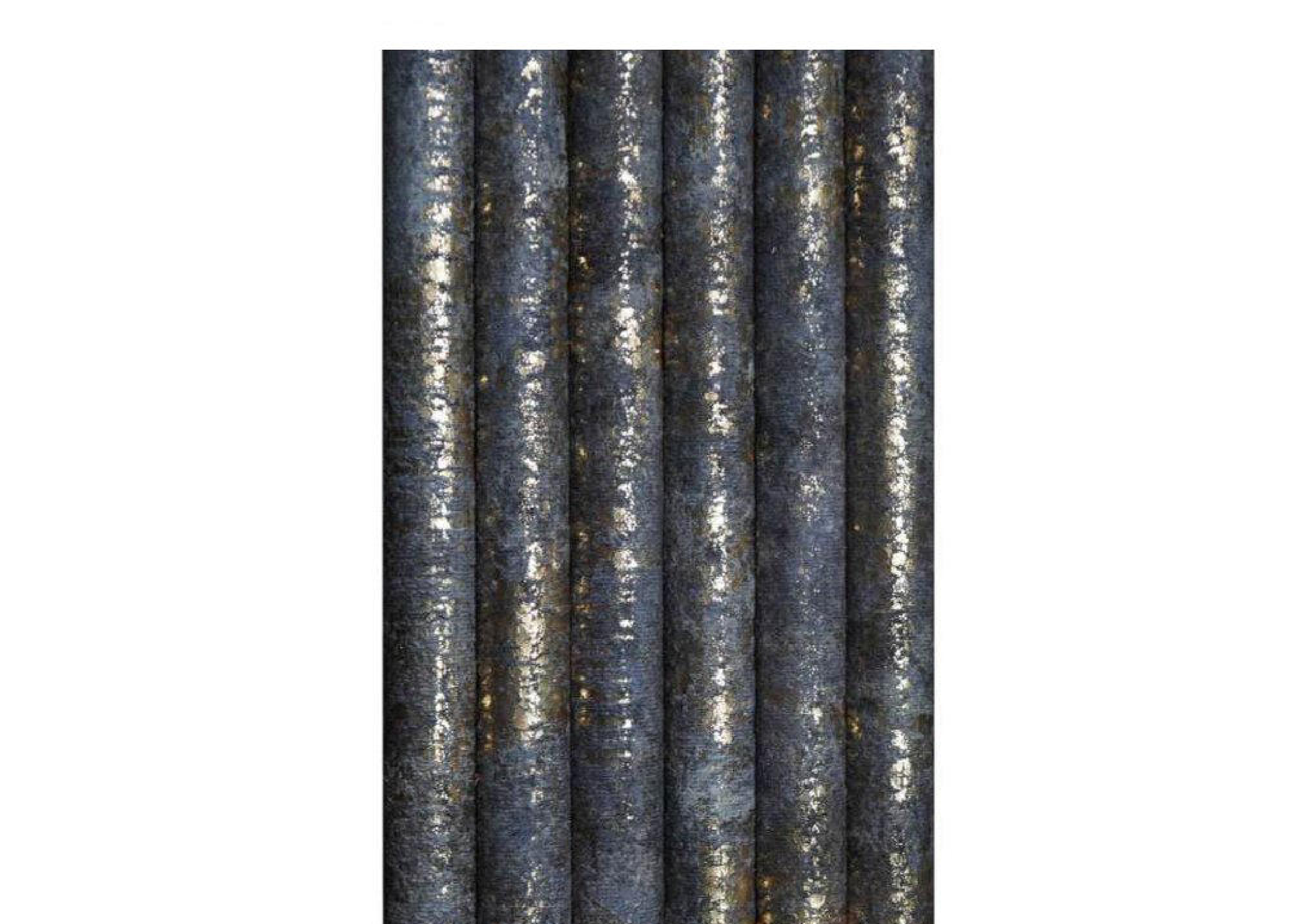Meridian Reydalio Indigo Oxide fluted fabric louver, code D15