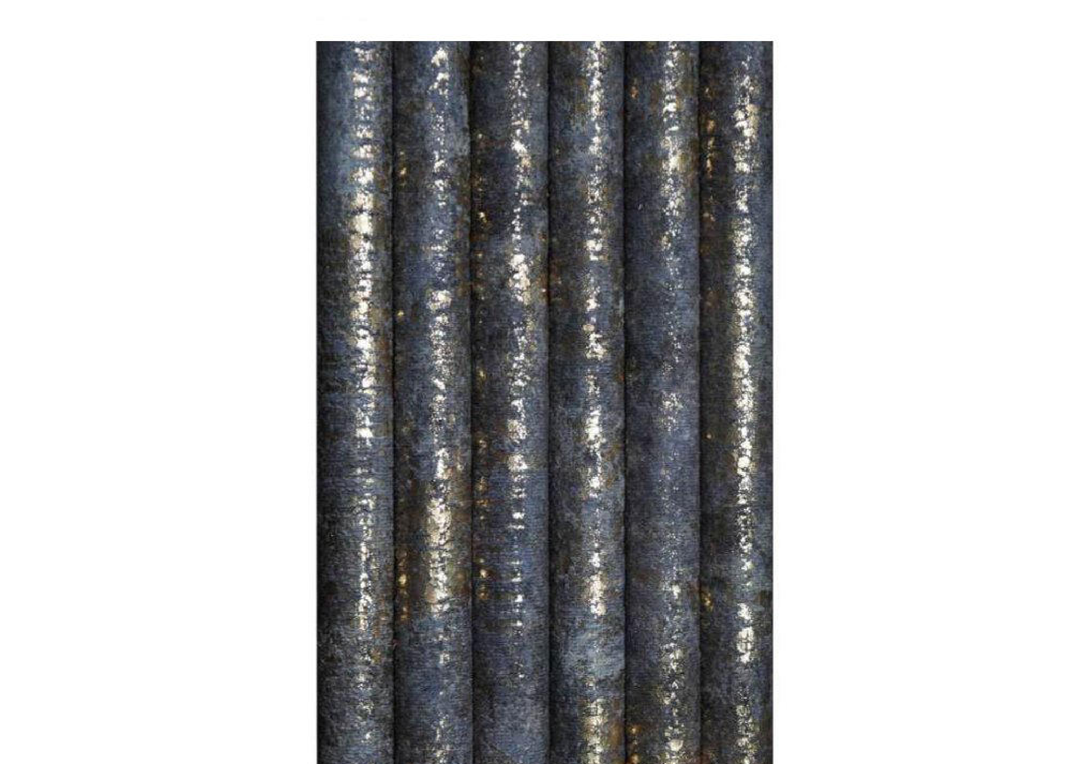 Meridian Reydalio Indigo Oxide fluted fabric louver, code D15