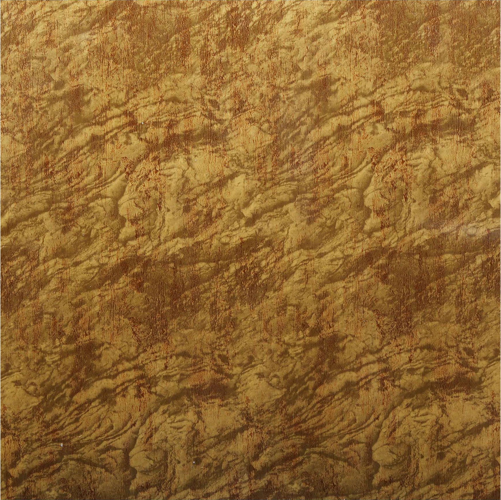 Brown wood grain laminate with textured finish and visible wood pattern and grain details.