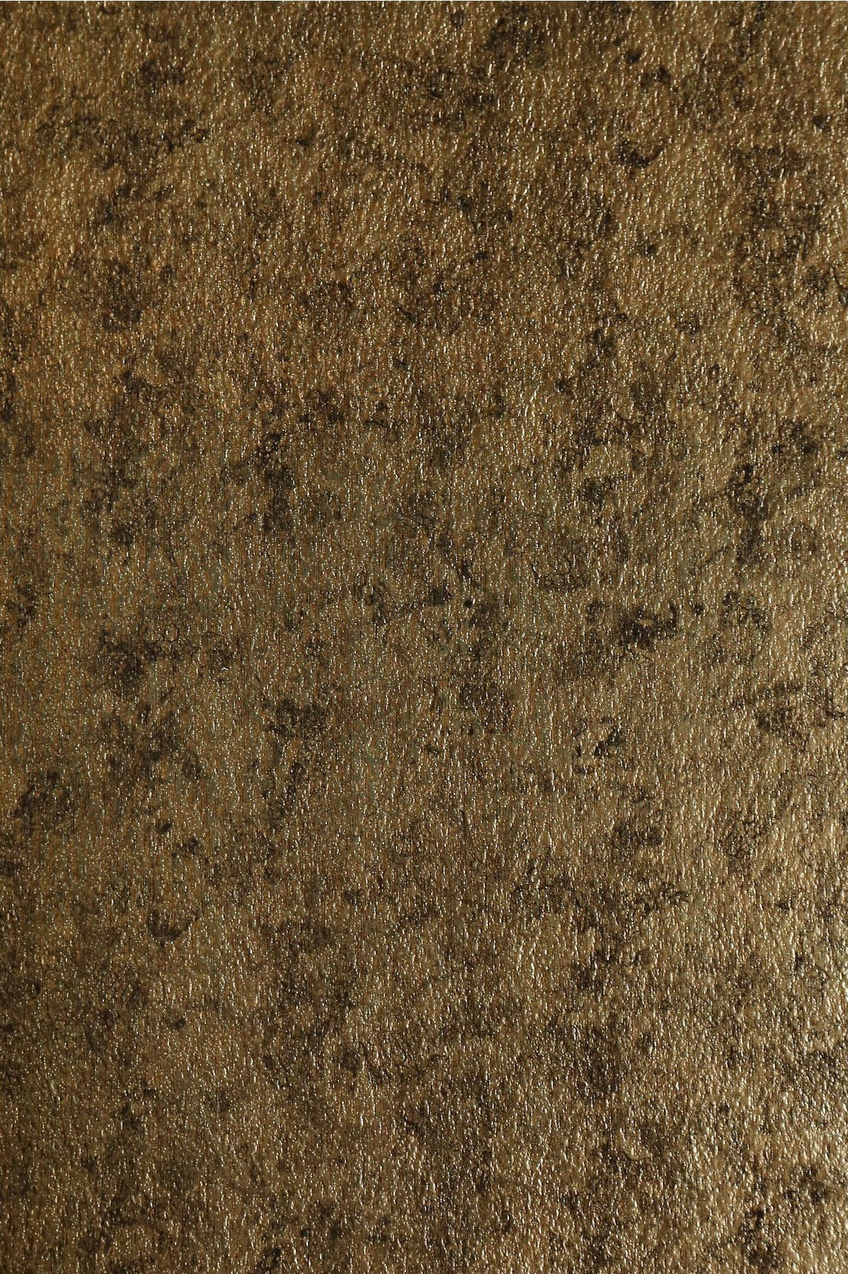 Brown metallic laminate wall panel with textured finish and speckled pattern, showing subtle sheen and rough texture.