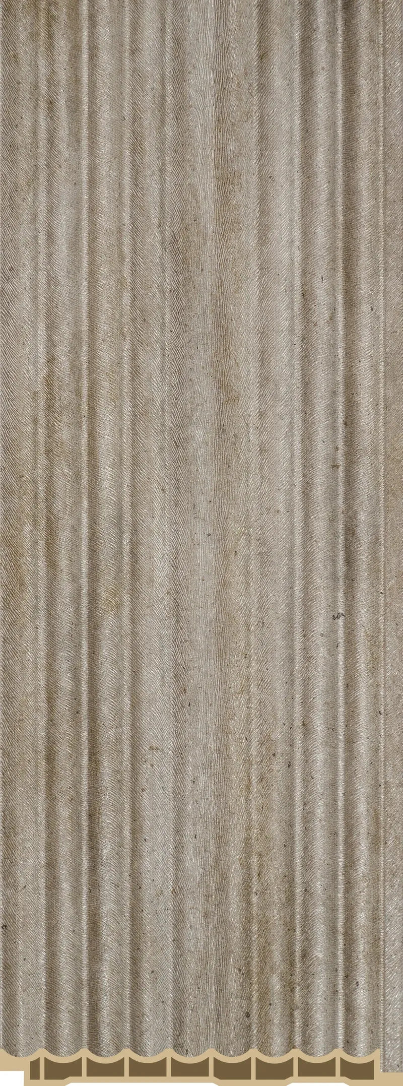 Artisan 3 S-1129 Beige Fluted Texture Wall Panel