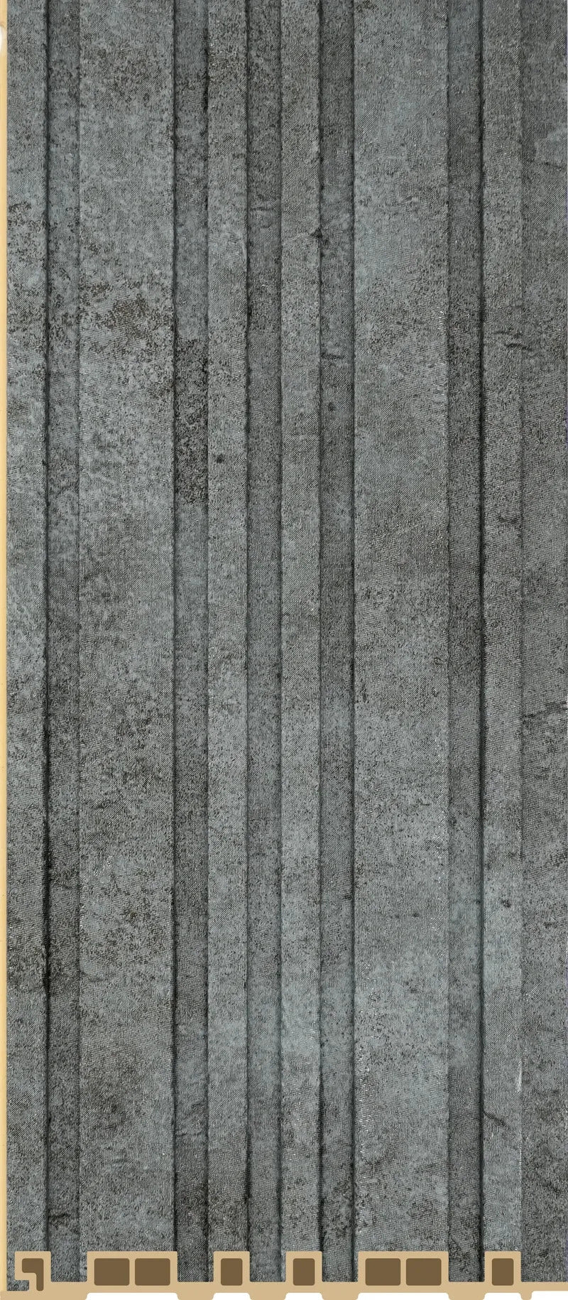 Artisan 3 S-2101 Grey Fluted Texture Wall Panel