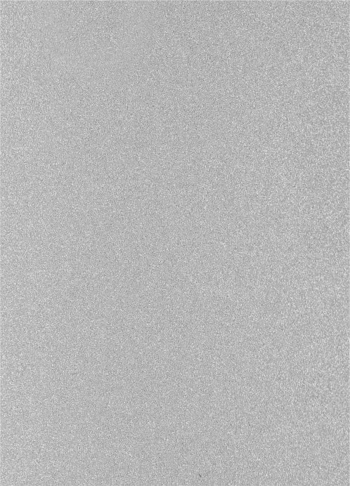 Metallic grey laminate with mirror finish and fine texture, showing reflective sheen and uniform pattern.