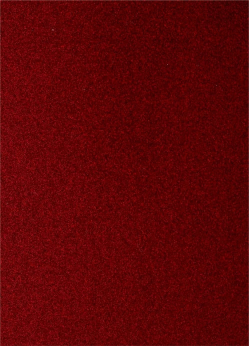 Red mirror finish plain laminate with subtle texture and sheen, displaying uniform color and reflective surface.