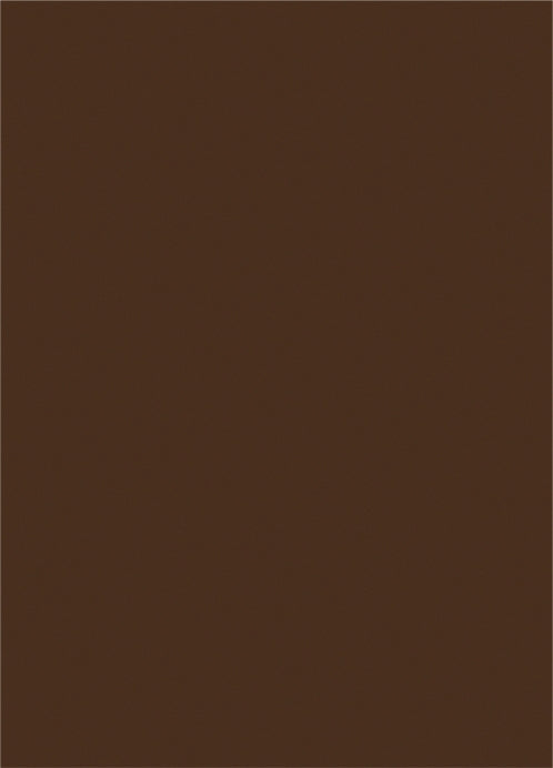 Brown plain laminate with mirror finish and smooth texture