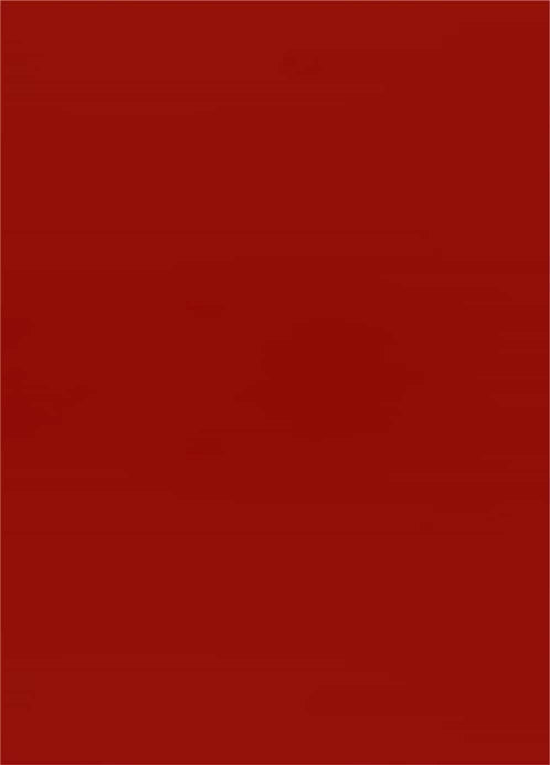 Red plain color laminate with mirror finish and smooth texture