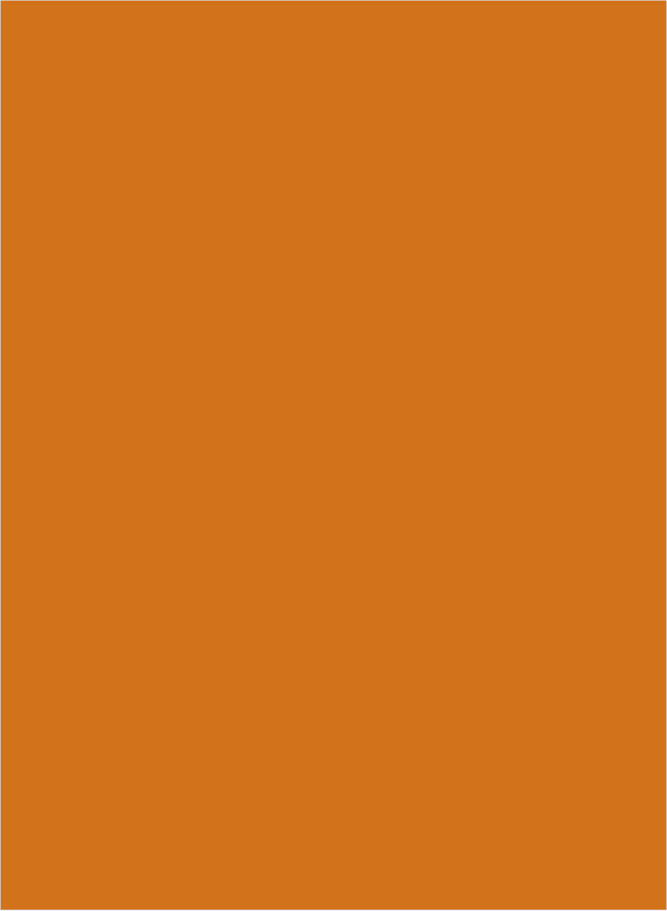 Orange plain color laminate with mirror finish, smooth surface, and reflective sheen, ideal for interior decor and design