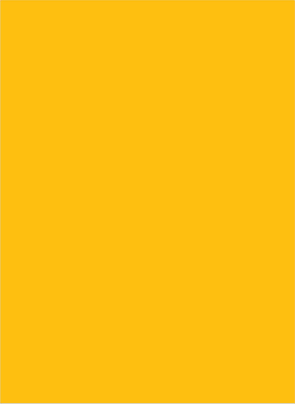 Yellow plain laminate with mirror finish and smooth texture