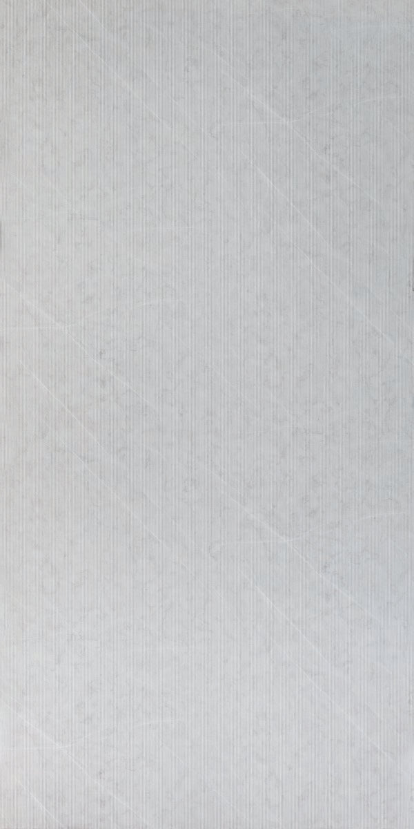 Grey marble laminate with mirror finish, subtle texture and diagonal veining, grey stone pattern visible in the surface.