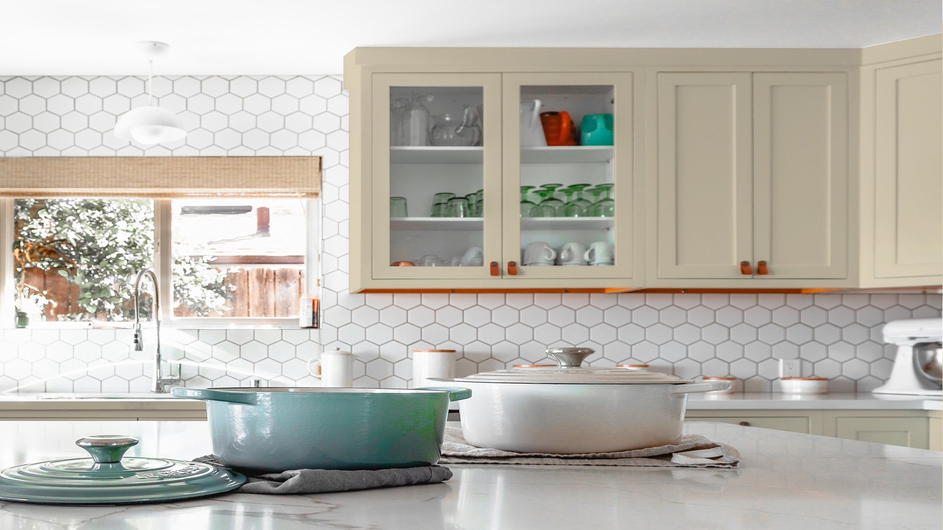 Brown laminate kitchen cabinets with matte finish and smooth texture, part of decorative solid color laminate interior design