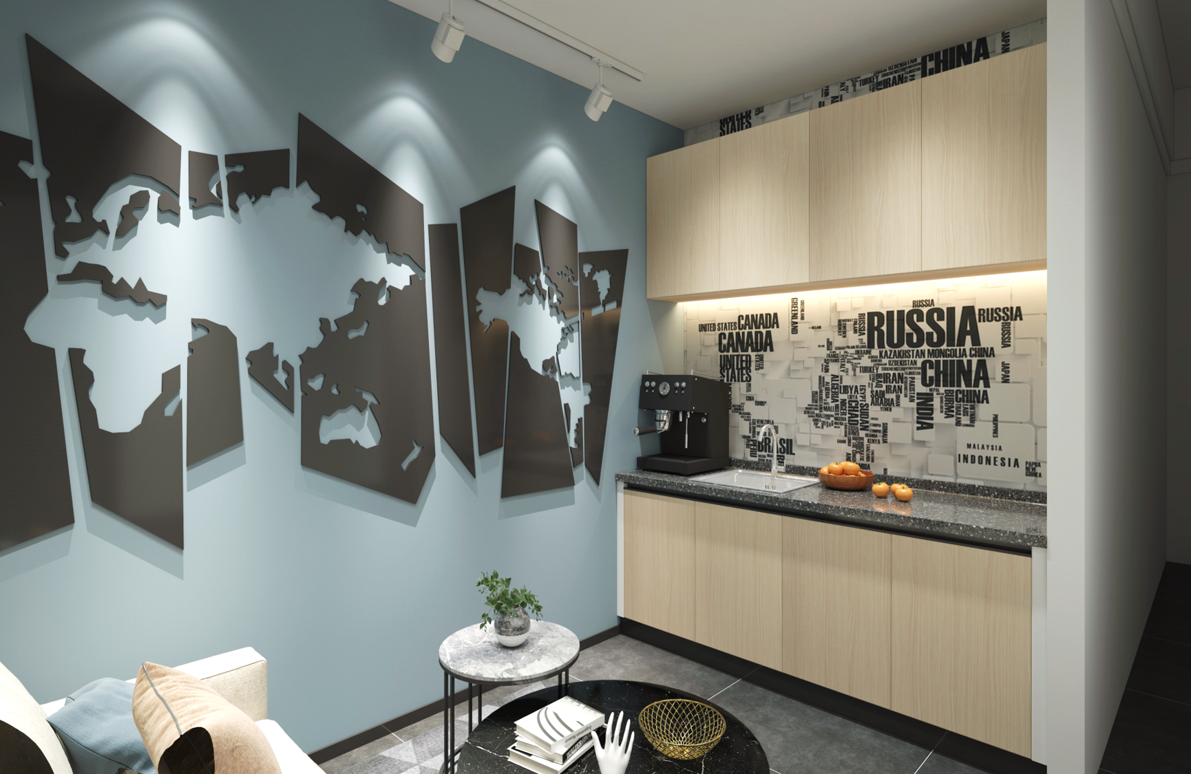 Beige wood grain laminate with matte finish used on kitchen cabinets showcasing natural texture and wood pattern.