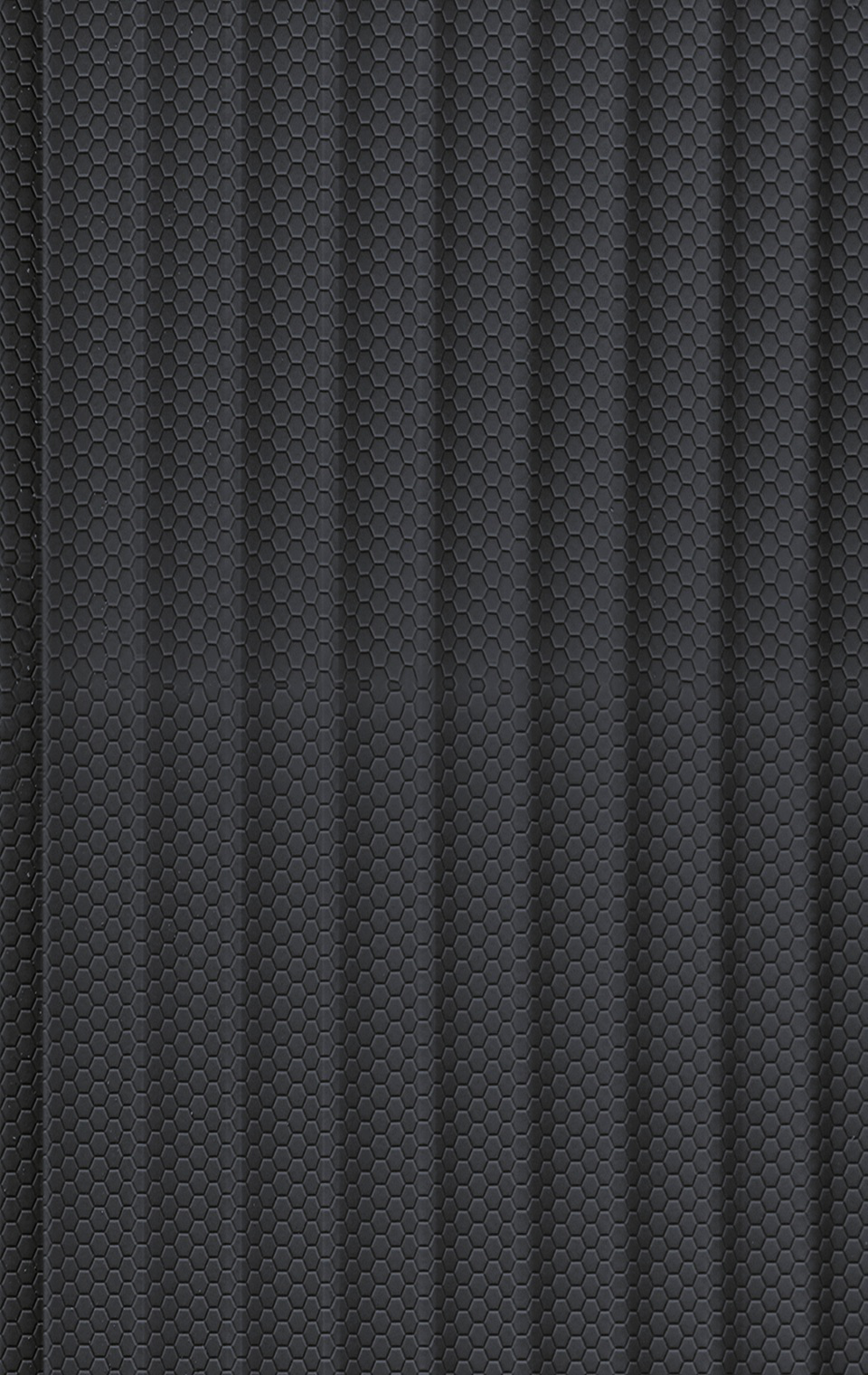 Snazzy Onyx Hexagon Fluted Louver texture close-up