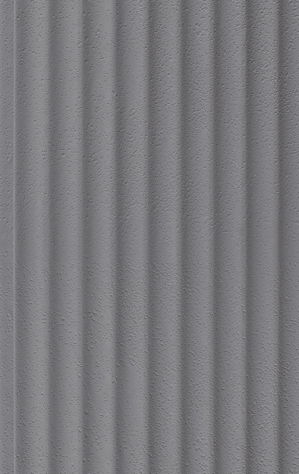 Snazzy Light Grey Plaster Fluted Louver texture close-up