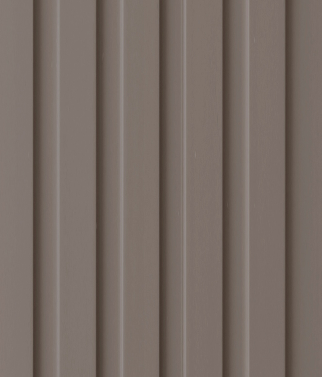 Snazzy Warm Taupe Wide Fluted Louver texture close-up
