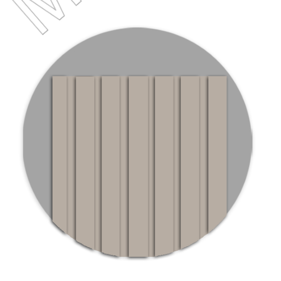 Meridian Spectre 804 Greige Louver