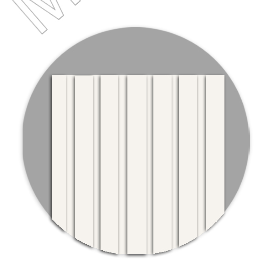 Meridian Spectre 811 Pearl White Louver