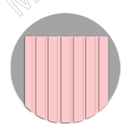 Meridian Spectre 812 Blush Pink Louver