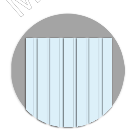 Meridian Spectre 817 Powder Blue Louver