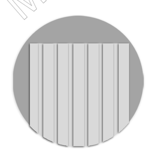 Meridian Spectre 827 Silver Grey Louver