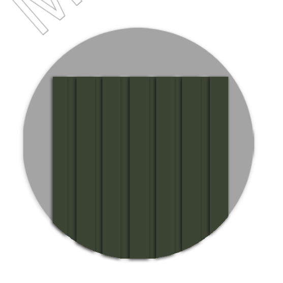 Meridian Spectre 835 Forest Green Louver