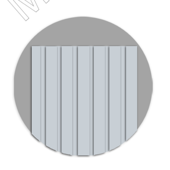 Meridian Spectre 852 Steel Blue Louver