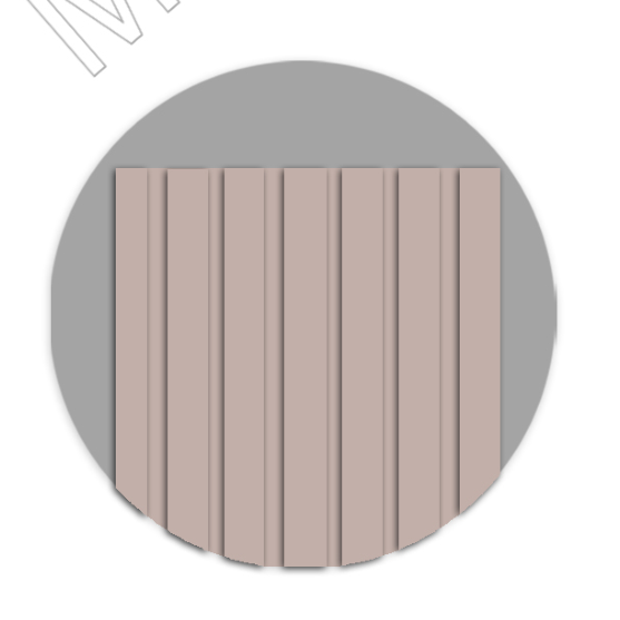 Meridian Spectre 865 Dusty Rose Louver