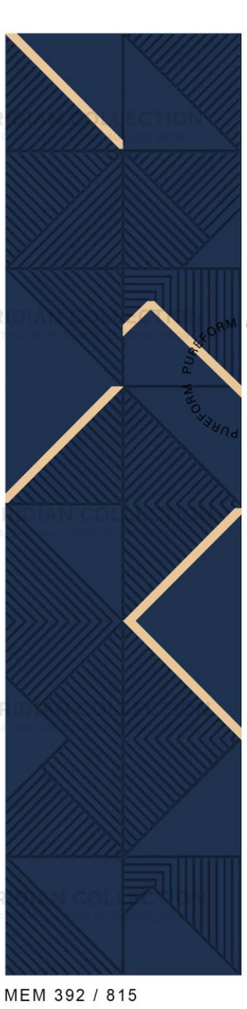 Meridian Spectre III MEM 392/815 Navy Blue Plain Panel