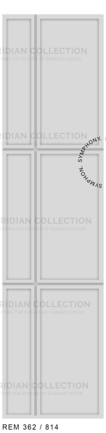 Meridian Spectre III REM 362/814 Mist Grey Plain Panel