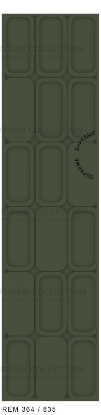 Meridian Spectre III REM 364/835 Forest Green Plain Panel