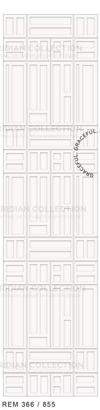 Meridian Spectre III REM 366/855 Snow White Plain Panel