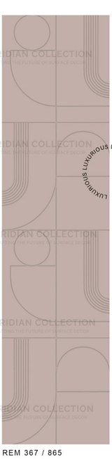 Meridian Spectre III REM 367/865 Dusty Rose Plain Panel